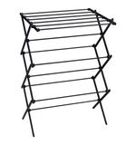 Сушилка напольная МИНИ для белья раскладная, 6 уровней, 10 метров, LAIMA HOME LADDER BLACK, 700473