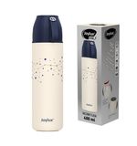 Термос 0,4 л JOYLUX (ДЖОЙЛЮКС) ULTRA, нержавеющая сталь SUS304, крышка/кружка + ремешок, звезды, 700311