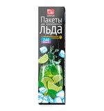 Пакеты для приготовления льда самозакрывающиеся, 10 пакетов по 24 ячейки, 240 кубиков, GRIFON, 101-117