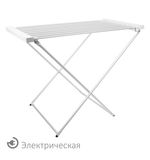 Сушилка для белья электрическая, напольная, раскладная, алюминиевая, нагрев 60 °С, LAIMA HOME, 700977