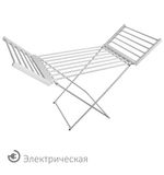 Сушилка для белья напольная, электрическая, раскладная, алюминиевая, три зоны сушки, нагрев 60 °С, LAIMA HOME, 700978