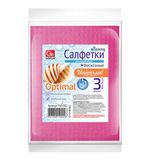 Салфетки из вискозы MINI, 30х26 см, 70 г/м2, КОМПЛЕКТ 3 шт., GRIFON, 910-002
