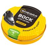 Воск для обуви из гладкой кожи ЧЕРНЫЙ, 50 мл, SHEGRA (ШЕГРА), 700777