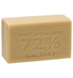 Мыло хозяйственное 72% 200 г КМЗ "Антибактериальное", без упаковки