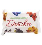 Мыло туалетное 200 г "Детское", КМЗ, цветная обертка