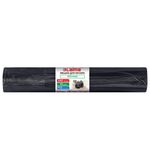 Мешки для мусора 240л черные в рулоне 10 штук прочные, ПВД 40 мкм, 90x125см, LAIMA, 702683