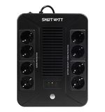 Источник бесперебойного питания SMARTWATT UPS SAFE PRO 1050, 1050 ВА (630 Вт), 8 розеток, 3703020270006