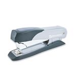 Степлер металлический усиленный до 50 листов, №24/6-24/8 BRAUBERG "Office-Expert", серый, 274239