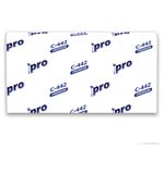 Полотенца бумажные 200 шт, PROtissue (H2) PREMIUM, 2-сл. белые, КОМПЛЕКТ 21 пач, 24х21,5,Z-слож,С442