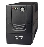 Источник бесперебойного питания SMARTWATT UPS UNI 1050E, 1050 ВА (630 Вт), 2 розетки, 3703020390009