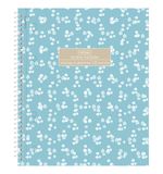 Тетрадь А5 120л. HATBER спираль, клетка, Soft-touch ламинация, 3 разделителя, Floral,, 120Тр5лВ1сп_357