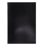 Тетрадь бумвинил А4 96л. скоба, офсет №1, клетка, ЧЕРНАЯ Metallic, HATBER, 093028, 96Т4бвВ3