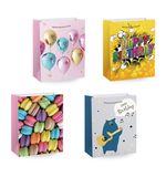 Пакет подарочный (1 штука) 33х13х45 см (XL), "Birthday Collection", ассорти, фольга, ЗОЛОТАЯ СКАЗКА, 700826