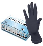 Перчатки нитриловые смотровые CONNECT ULTRA BLACK 50 пар (100шт), р-р L (большой), че, CON-UB-INT-03