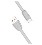 Кабель силиконовый USB-Type-C, 1 м, VIXION PRO VX-12c, для зарядки и передачи данных, серый, 03042, БП-00000963