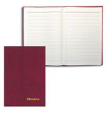 Книга учета 96 л., А4, 200х290 мм, BRAUBERG, линия, бумвинил, блок офсет, 130070