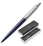 Ручка подарочная шариковая PARKER "Jotter Core Royal Blue CT", синий корпус, хромированные детали, синяя, 1953186