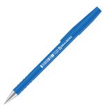 Ручка шариковая BRAUBERG "Capital blue", корпус soft-touch голубой, узел 0,7 мм, линия 0,35 мм, синяя, 142493