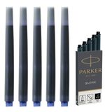Картриджи чернильные PARKER (Германия) "Cartridge Quink", комплект 5 шт., 1950382, черные