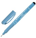 Ручка капиллярная CENTROPEN "Document", трехгранная, толщина письма 0,7 мм, черная, 2631/0,7