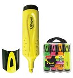 Текстмаркеры MAPED (Франция), набор 4 шт., "Fluo Pep's Classic", скошенный наконечник 1-5 мм (желтый, розовый, оранжевый, зеленый), 742547