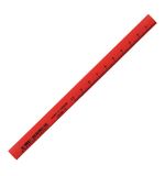 Карандаш столярный KOH-I-NOOR, 1 шт., B, грифель 5х2 мм, корпус красный, 0153600100177