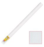 Холст грунтованный в рулоне BRAUBERG, 1,6x10 м, 280 г/м2, 100% хлопок, мелкое зерно, 191030