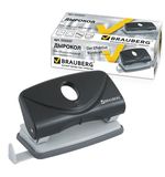 Дырокол BRAUBERG "Einkommen", на 10 листов, черный, 222537