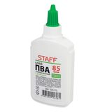 Клей ПВА STAFF, 85 г, с дозатором, 225175