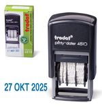 Датер-мини TRODAT 4810, месяц буквами (Австрия)