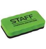 Стиратель магнитный для магнитно-маркерной доски, 107х57 мм, STAFF, упаковка с подвесом, 236750