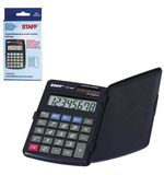 Калькулятор STAFF карманный STF-899, 8 разрядов, двойное питание, 117х74 мм, 250144