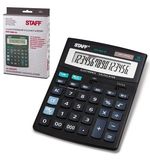 Калькулятор STAFF настольный STF-888-16, 16 разрядов, двойное питание, 200х150 мм, 250183