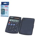 Калькулятор STAFF карманный STF-883, 8 разрядов, двойное питание, 95х62 мм, 250196