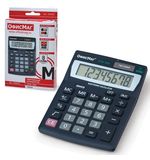 Калькулятор ОФИСМАГ настольный OFM-1808, 8 разрядов, двойное питание, 140х105 мм, 250223