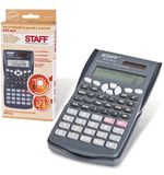 Калькулятор STAFF инженерный STF-810, 10+2 разряда, двойное питание, 181х85 мм, 250280