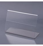 Держатели для ценников BRAUBERG, комплект 25 шт., 60х40 мм, ПЭТ, 290407