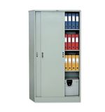 Шкаф металлический офисный купе ПРАКТИК "АМТ-1891", 1830х915х458 мм, 48 кг, 3 полки, разборный, AMТ-1891