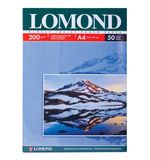Фотобумага LOMOND для струйной печати, А4, 200 г/м2, 50 л., односторонняя глянцевая, 0102020