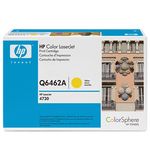 Картридж лазерный HP (Q6462A) ColorLaserJet CM4730, желтый, оригинальный, ресурс 12000 стр.