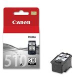 Картридж струйный CANON (PG-510) Pixma MP240/MP260/MP480, черный, оригинальный, ресурс 220 страниц, 2970B007