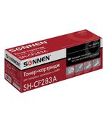 Картридж лазерный SONNEN (SH-CF283A) для HP LaserJet Pro M125/M201/M127/M225, ресурс 1500 стр., 362426
