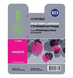 Картридж струйный CACTUS (CS-EPT0823) для EPSON Stylus R270/R390/ RX590, пурпурный