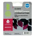 Картридж струйный CACTUS (CS-CD973) для HP Officejet 6000/6500/7000, пурпурный, 11 мл