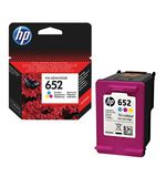 Картридж струйный HP (F6V24AE) DeskJet 2135/3635/3835/4535/4675/1115, №652, цветной, оригинальный ресурс 200 стр.