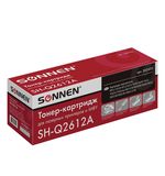 Картридж лазерный SONNEN (SH-Q2612A) для HP LaserJet 1018/3052/М1005, ресурс 2000 стр., 362425