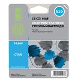 Картридж струйный CACTUS (CS-CZ110AE) для HP Deskjet I3525/5525/4515/4525, голубой, 14,6 мл