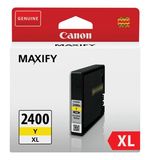 Картридж струйный CANON (PGI-2400XLY) iB4040/MB5040/MB5340, желтый, оригинальный, ресурс 1500 стр., 9276B001