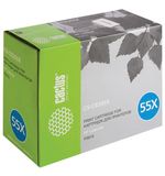 Картридж лазерный CACTUS (CS-CE255X) для HP LaserJet P3015d/P3015dn/P3015x, ресурс 12500 стр., CS-CE255XS