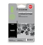 Картридж струйный CACTUS (CS-CLI451BK) для CANON Pixma iP7240, черный